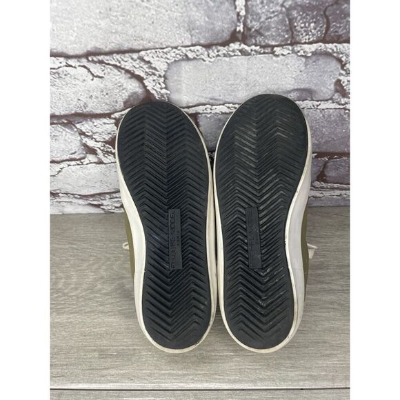Philippe Model Paris Olive Green Leather Casual Sneakers Junior Sz 31EU/13.5M US - Picture 6 of 16